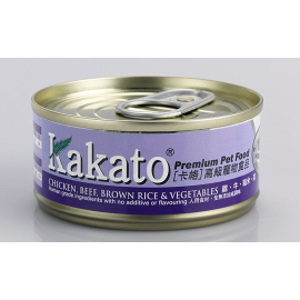 KAKATO 罐頭(雞+牛+糙米+菜) 70G KAKATO 罐頭(雞+牛+糙米+菜) 70G